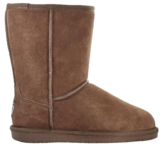 BEARPAW Emma Short Women's Classic Winter Slip On Boots, Lightweight Suede Boots, Multiple Colors thumbnail 5