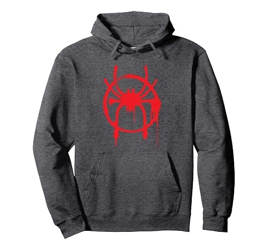 Marvel Spider-Man Into the Spider-Verse Red Icon Pullover Hoodie - Image 1