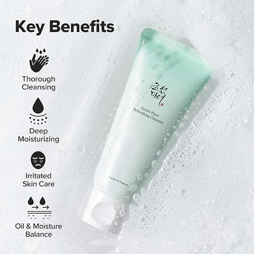 Beauty of Joseon Green Plum Refreshing Cleanser Gel Type Deep Pore Cleansing, Acne Face Wash, Blackhead Remover for All Skin Types, Korean Skincare 100ml, 3.38 fl.oz thumbnail 4