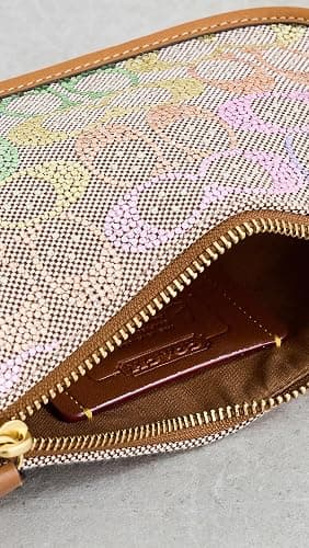 COACH Women's Crystal Jacquard Swinger Bag 20 with Chain thumbnail 5