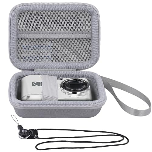 khanka Hard Travel Case Replacement for Kodak PIXPRO FZ55/FZ45/FZ43 Digital Camera,Case Only. (White) thumbnail 9