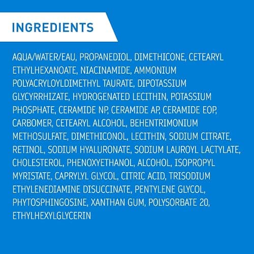 CeraVe Resurfacing Retinol Serum For Face with Niacinamide. Helps even Skin Tone & Smoothness, Post-Acne Marks & Pore Minimizer. Gentle, Fragrance-free, Non-Comedogenic, Safe for Sensitive Skin, 30ML thumbnail 9