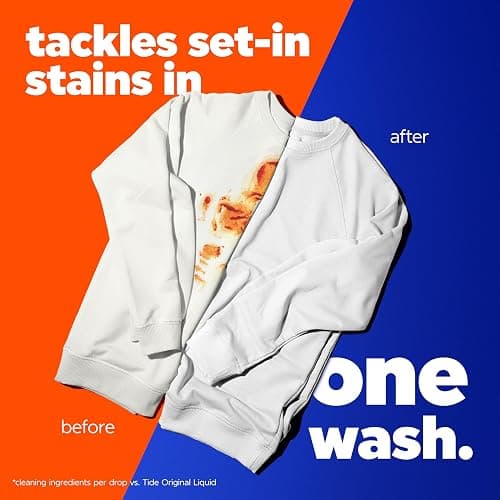 Tide 4-in-1 Ultra Oxi PODS Laundry Detergent Pacs, 85 Count, HE Compatible, Built in Pre-treater for Stains thumbnail 3