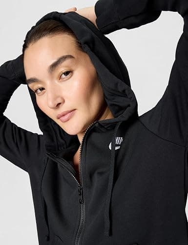 Nike Women's Sportswear Club Fleece Full-Zip Hoodie thumbnail 5