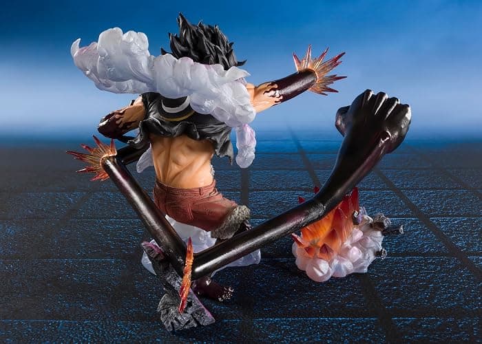 TAMASHII NATIONS - One Piece - [Extra Battle] Monkey D. Luffy Gear 4 -Snake Man King Cobra- (Reissue) FiguartsZERO Collectible Figure thumbnail 6