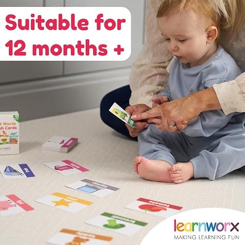 Flash Cards For Toddlers Age 1 2 3 | First Words Flash Cards for Kids | Toddler Baby Flashcards | 101 Unique Toddler Learning Cards | From 12 months | Language & Speech Development Toys thumbnail 3