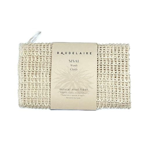 Baudelaire Sisal Exfoliating Wash Cloth – Gentle & Natural Skincare - Image 1