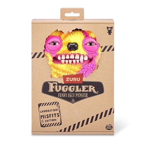 Fuggler Laboratory Misfits by ZURU Funny Ugly Monster, Plush, Collectible, Silly, Toy (Old Tooth) thumbnail 4