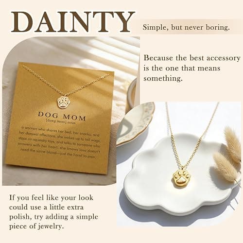 Necklaces for Women Teens 14K Golden Plated Pendant Gifts for Birthday thumbnail 3
