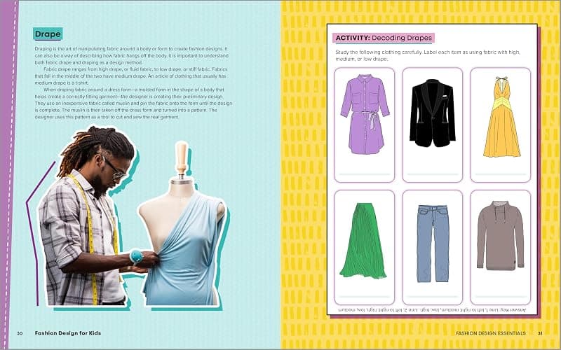 Fashion Design for Kids: Skill-Building Activities for Future Fashion Designers thumbnail 3