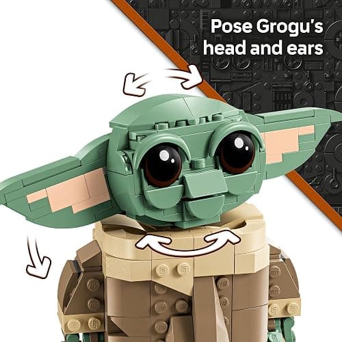 LEGO Star Wars Grogu with Hover Pram Building Toy Set - Star Wars Toy for Kids, Boys & Girls, Ages 10+ - Gift Idea for Birthday - 75403 thumbnail 4