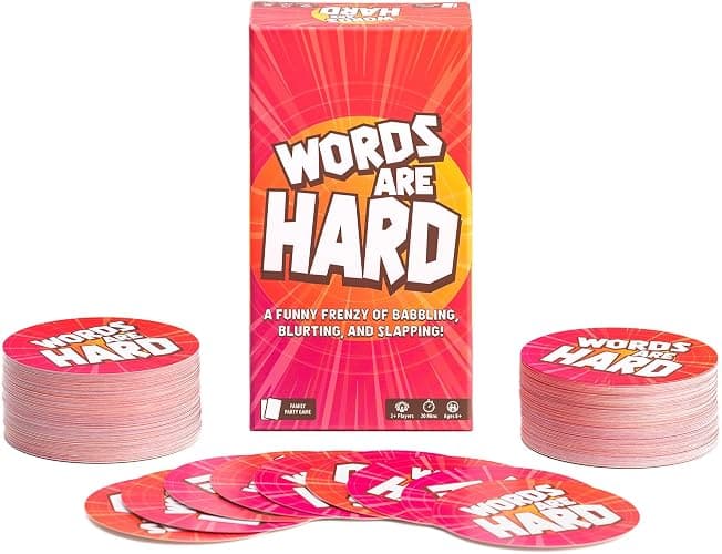 Lost Boy Entertainment Words are Hard - Party Games - Family Card Games - for Kids 8 and up - for Adults - Family Game Night - Travel Game - Laugh Out Loud thumbnail 6