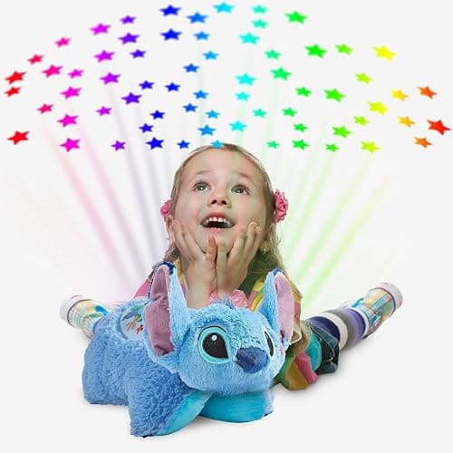 Pillow Pets, Sleep Time Light Stitch, Stuffed Animal Toy thumbnail 5
