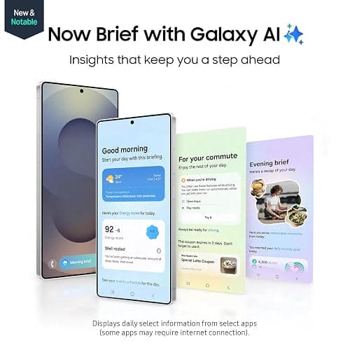 SAMSUNG Galaxy S25 Ultra Cell Phone, 256GB AI Smartphone, Unlocked Android, AI Camera, Fast Processor, Long Battery Life, 2025, Titanium Silverblue (Renewed) thumbnail 3