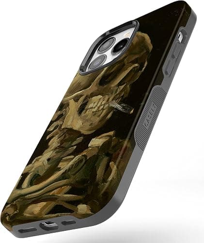 Casely iPhone 14 Pro Max Case | After Hours | Van Gogh Skeleton | Compatible with MagSafe | Bold Protective Design thumbnail 4