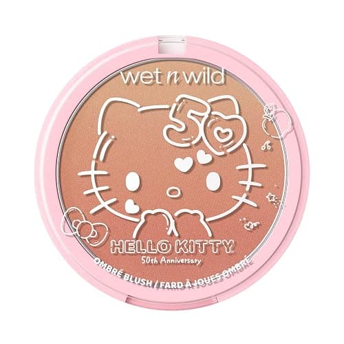 wet n wild Hello Kitty Ombre Blush, Buildable, Blendable Customizable Color, New Gradient Formula, Cruelty-Free & Vegan - Mellow Cloud thumbnail 6
