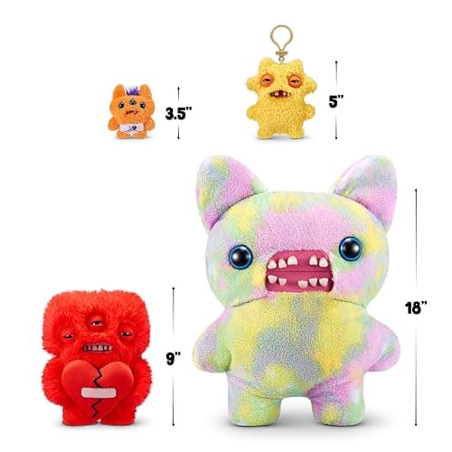 Fuggler Love Fugg by ZURU Funny Ugly Monster, Plush, Collectible, Toy (Love Fugg - Refresh-RED) thumbnail 2