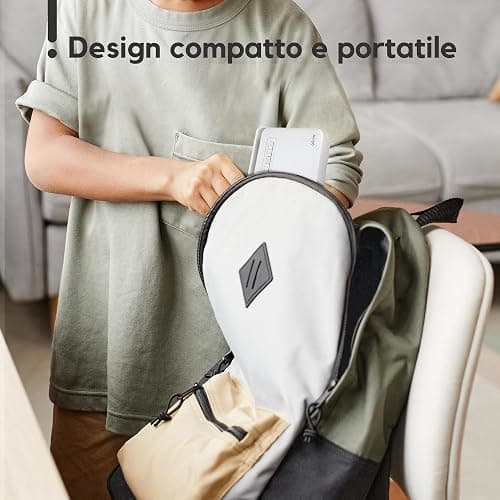 Mini Proiettore, AKIYO O1 Proiettore Portatile 15000 Lumens, 2025 Upgraded Videoproiettore 4K Supporto Full HD 1080P, Auto Keystone, Zoom 50%, Rotabile 360°, per Phone/TV Stick/HDMI/USB/TF thumbnail 3