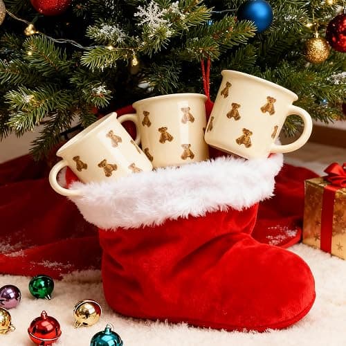 FableKnot Vintage Teddy Bear Small Coffee Mug-10oz-Cute Novelty Ceramic Cup for Women, Cute Coffee Cups, Tea or Milk.Gift for Teachers, Kids, Office or New Year thumbnail 4