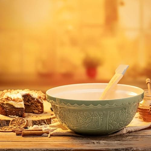 Mason Cash | In the Forest S18 Owl Embossed Mixing Bowl - 2.85 Quart thumbnail 3