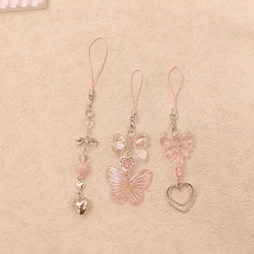 AGEN KGEN Cute Y2K Phone Charm Aesthetic Phone Charms Accessories Cute PhoneLanyard String for Bag Purse Backpack Airpods Pendants Decor thumbnail 2