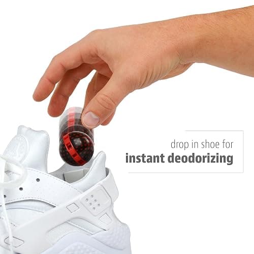 Sneaker Balls Odor-Fighting Shoe Fresheners, Eliminates Unpleasant Smells, Perfect For Sneakers, Gym Bags, Gear Bags, Drawers, Lockers, And More!, Radial Tie Dye, 6 Pack thumbnail 5