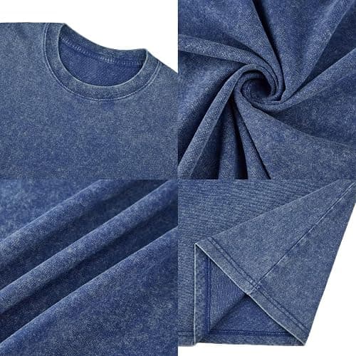 Graphic Tees Summer Women Men Cotton Novelty Oversized Crew Neck Psalm of Bible Christian Washed T-Shirt thumbnail 6