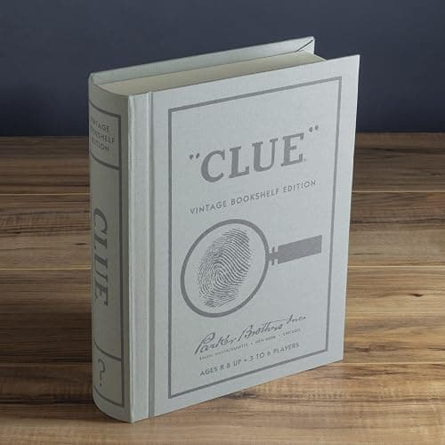 WS Game Company Clue Vintage Bookshelf Edition thumbnail 7