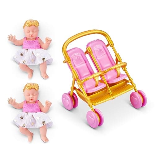 5 Surprise My Mini Baby Series 2 By ZURU, Collectible Mystery Capsule, Toy for Girls, Realistic Miniature Baby, Playset and Accessories (2 Capsules) thumbnail 6