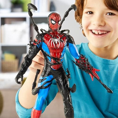 Marvel Spider-Man VenomVersus Spider-Man Liquid Shifter Action Figure with Accessories, 11-Inch-Scale (27 cm) Super Hero Toys for Kids Ages 4 and Up thumbnail 8