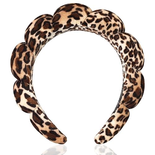 Ayesha Spa Headband for Washing Face Sponge Makeup Headbands Skincare Headband Soft Hair band to Facial Clean thumbnail 6