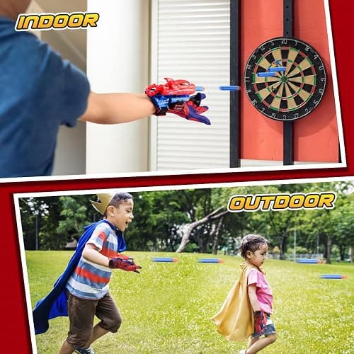 Braxel Spid_er Toys for 3-6 Year Old Boys, 2 Set Spid_er Web Shooter Boys Toys Age 3 4 5 6 7 8 Year Old Boy Gifts for Kids Toy Age 3-8 Christmas Xmas Gifts for 3-12 Year Old Boy Girl thumbnail 6