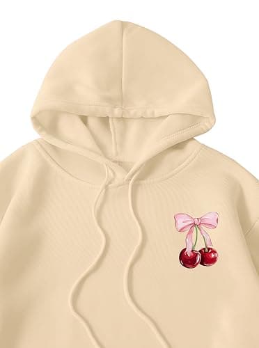 Ecolala Girls Long Sleeve Hooded Sweatshirt Thick Graphic Hoodie Cute Pullovers Tops thumbnail 4