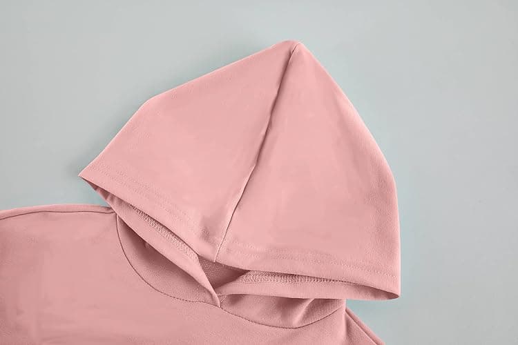 Meikulo Kids 2 Piece Outfits Girls Crop Tops Hoodies Long Sleeve Fashion Sweatshirts and Sweatpants thumbnail 4