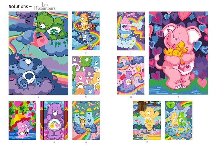 Coloriages mystères - Bisounours: Colorie les chiffres et découvre l'image ! thumbnail 4