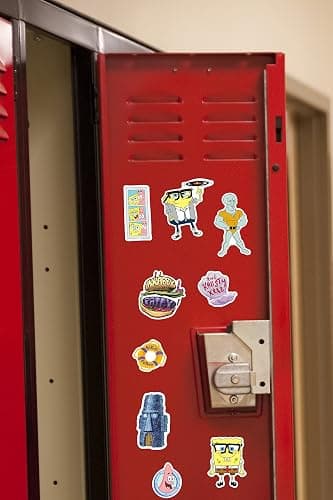 Spongebob Squarepants Character Sticker Pack 200ct Vinyl Decals – Bikini Bottom Favorites, Cartoon Humor Art & Ocean-Themed Designs for Laptop, Water Bottle, Scrapbooking, Tablet, Indoor & Outdoor thumbnail 6