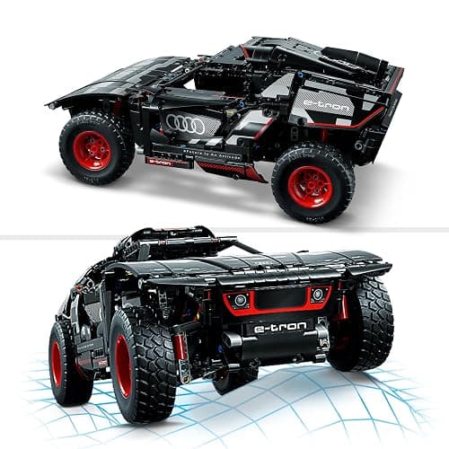 LEGO Technic Audi RS Q e-tron 42160 Advanced Building Kit for Kids Ages 10 and Up, This Remote Controlled Car Toy Features App-Controlled Steering and Makes a Great Gift for Kids Who Love Engineering thumbnail 8