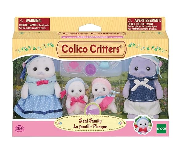 Calico Critters Seal Family - 4 Collectible Figures for Ages 3+ thumbnail 10