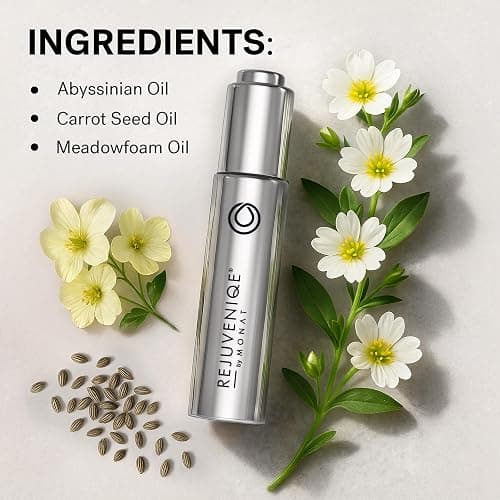 MONAT REJUVENIQE Oil – Multipurpose Hair & Skin Treatment - 13+ Natural Plant and Essential Oils – Hydrates, Strengthens, Reduces Frizz, Boosts Shine, and Provides Intense Hydration – 30ml (1.0 fl oz) thumbnail 4