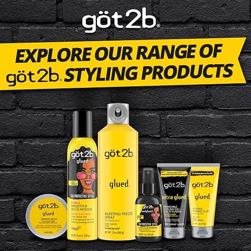 Got2b Glued Spiking Hair Wax, Fierce Holding Power, 2 oz thumbnail 10