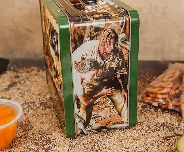 LOST Cast Metal Tin Lunch Box Tote | 8 x 7 x 4 Inches thumbnail 5