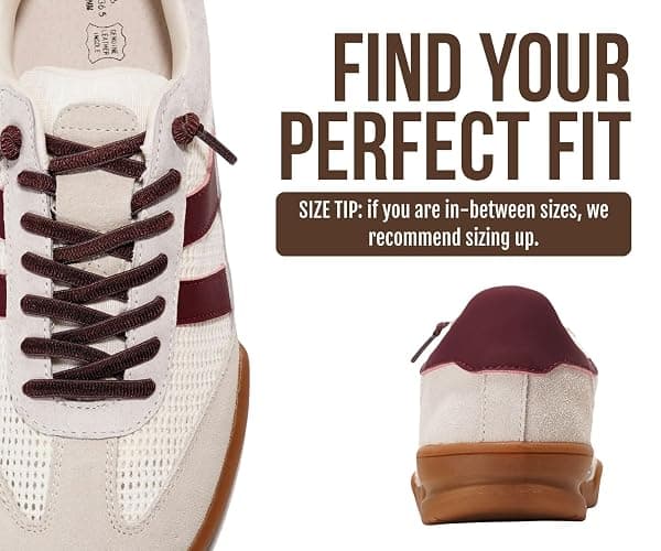 Project Cloud 100% Genuine Leather Casual Sneakers for Women - Memory Foam Insoles - Womens Shoes & Lightweight Women's Fashion Sneakers - Slip On Shoes for Women Footwear (Verdy) thumbnail 6