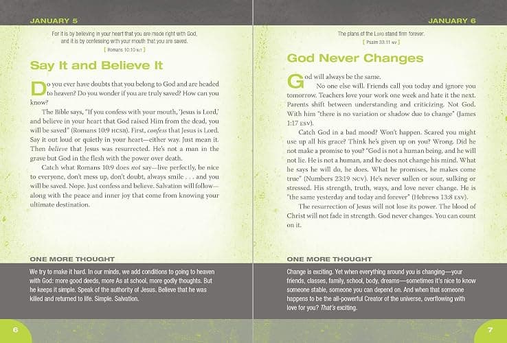 One God, One Plan, One Life: A 365 Devotional (A Teen Devotional to Inspire Faith, Confront Social Issues, and Grow Closer to God) thumbnail 2