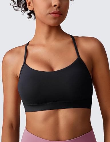 BAYDI Clouduxi Y Back Sports Bras for Women - Light Support Racerback Yoga Bra, A-C Cups thumbnail 2