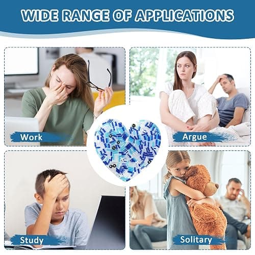 4PCS Picky Pad - Fidget Toys for Skin Picking Relief, Silicone Stress Relief Toys for Adults & Kids, Reusable Sensory Pads for Anxiety, Trichotillomania & Dermatillomania thumbnail 3