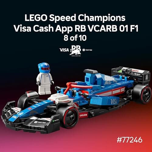 LEGO Speed Champions Ultimate Formula 1 Collector's Pack - Contains 10 Sets in 1 - Includes Exclusive Poster - Collectible F1 Model Car Kit - Gift for Race Car Fans - 66802 thumbnail 10