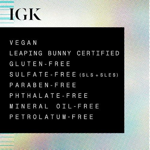 IGK Disco Disco Clear Gloss Hair Shine Spray, UV Protection, 5.3 Oz | Weightless Glassy Shine, Soft Non-Greasy Finish, Anti-Frizz Finishing Spray, Vegan + Cruelty-Free thumbnail 9