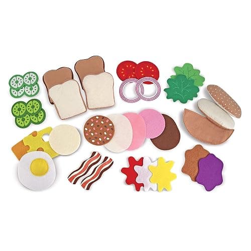 Melissa & Doug Felt Food Sandwich Set, 1 EA thumbnail 3