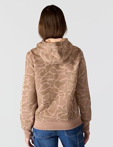 Carhartt Women's Relaxed Fit Midweight Logo Sleeve Graphic Printed Sweatshirt thumbnail 3