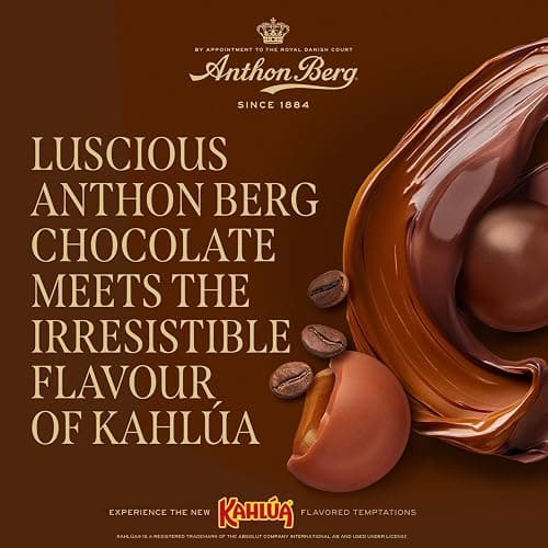 Anthon Berg Kahlua Gift Box, 15 Chocolate and Coffee Temptations Infused With the Rich Flavour of Kahlua, 173 g (Pack of 1) thumbnail 6